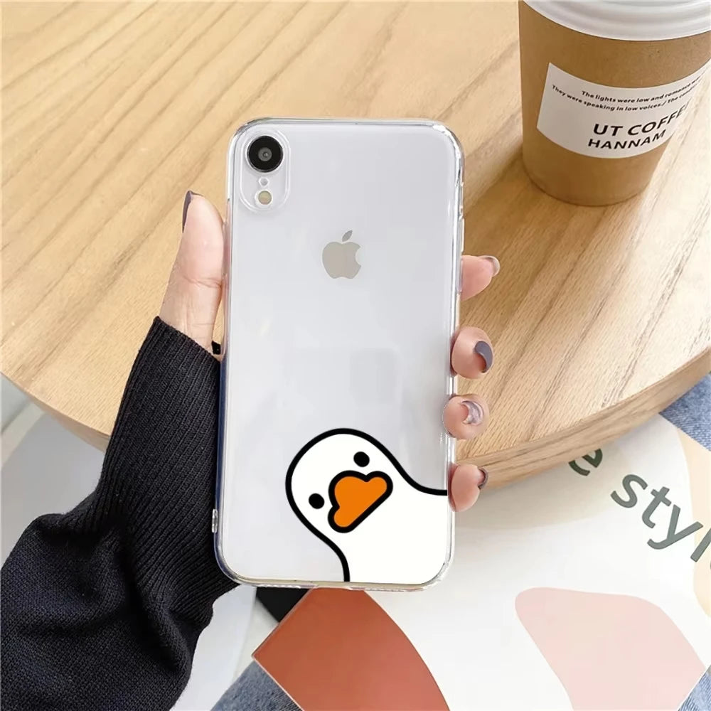 Funny Duck iPhone Case