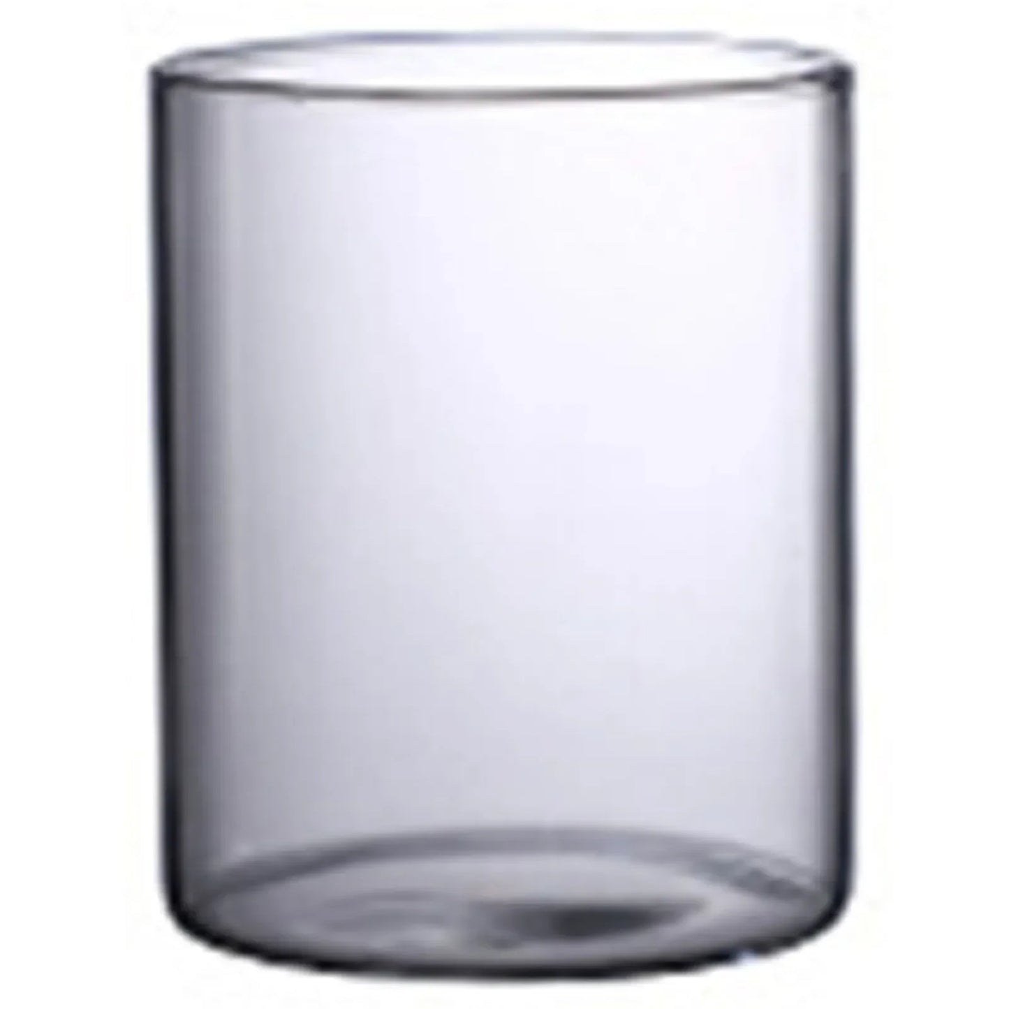 Vintage Minimalist Glass Vase Cylinder Flower