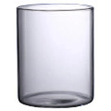 Vintage Minimalist Glass Vase Cylinder Flower