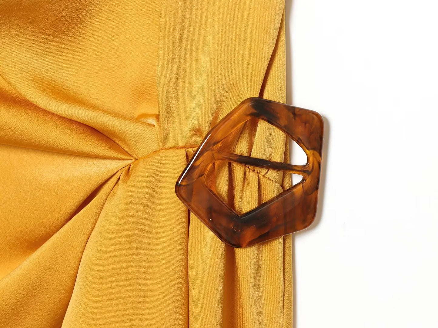 Old Money Satin Spring Midi Dress