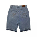 Retro American Style Denim Shorts
