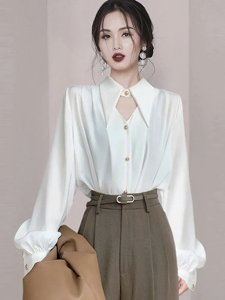 Corporate Girl Aushöhlungs-Shirt