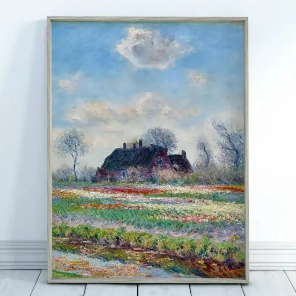 Monet Abstract Landscape Art