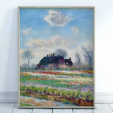 Monet Abstract Landscape Art