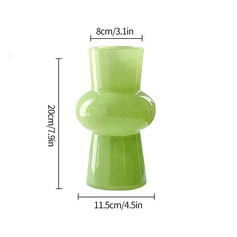 Creative Glass Flower Vintage Vase