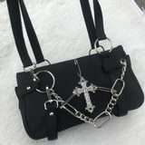 Y2k Aesthetic Cross Chain Bags