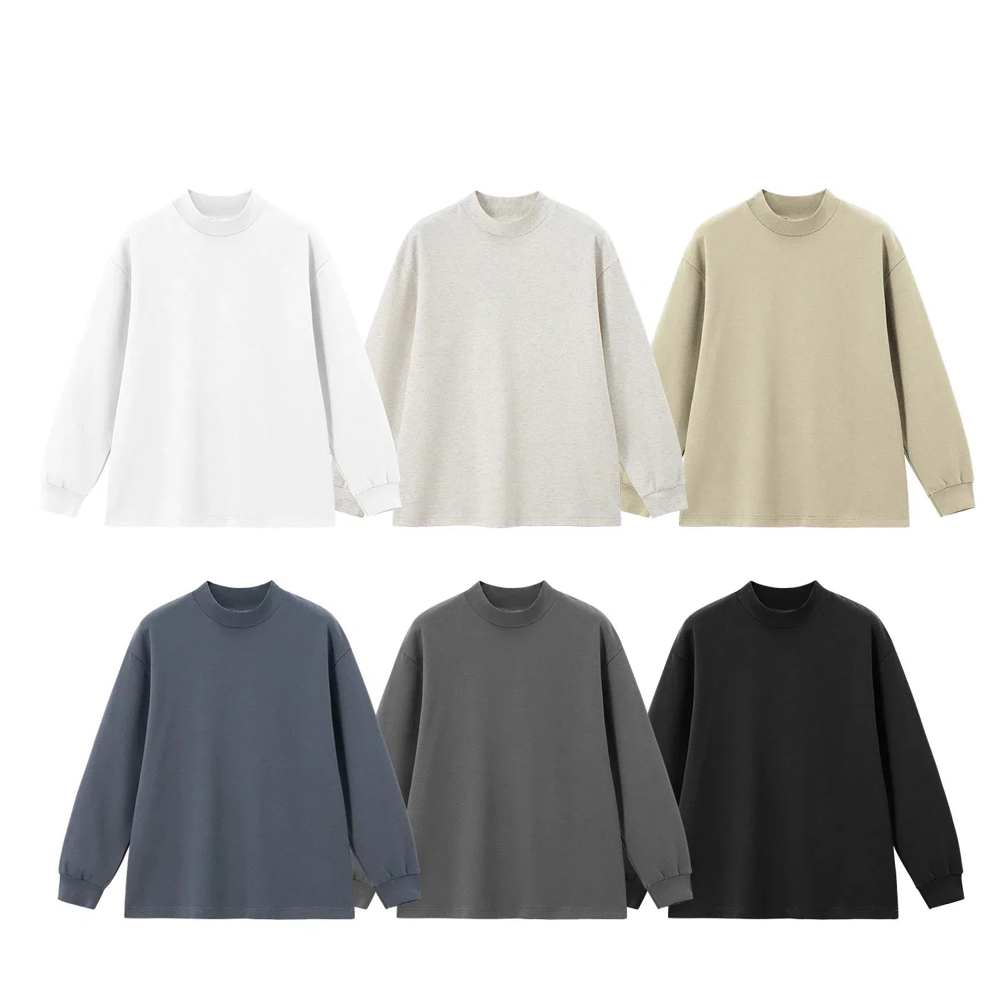 Soft Double Layer Turtleneck Sweater