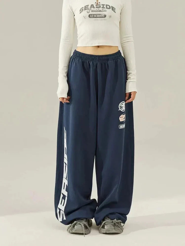 Vintage-Rennhose mit weitem Bein