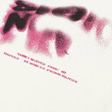 Casual Blurry Letters Graphic T-Shirt