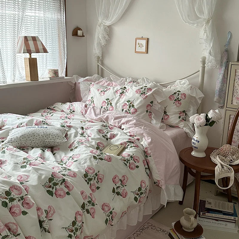 French Princess Style Soft Bedding Set
