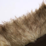 Y2K Fur Cropped Zip-up Cardigan