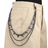 Spike Rivet Chain For Pants