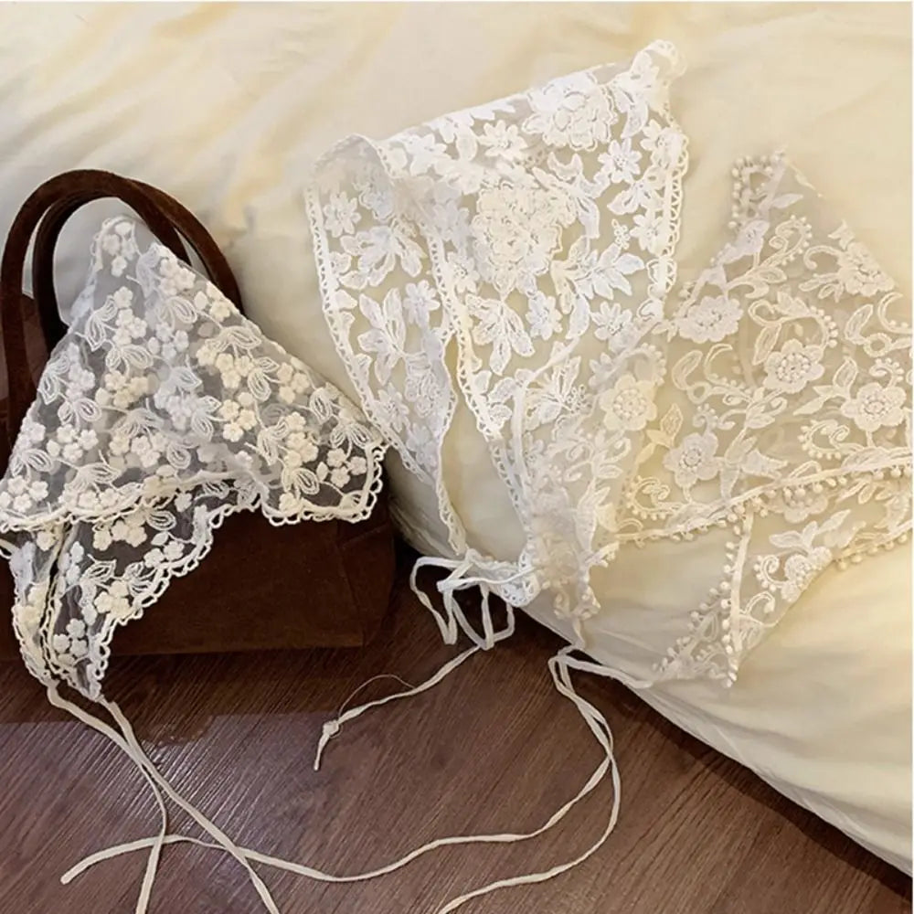 Dreieckiges Damen-Bandana im Vintage-Landhausstil