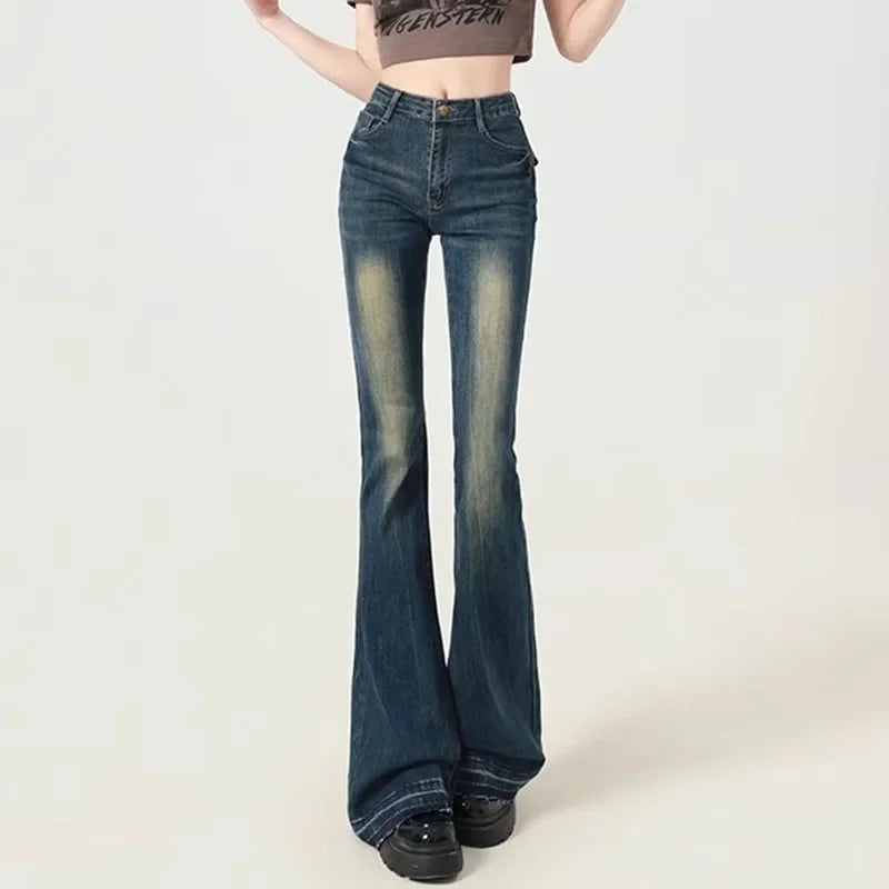 Vintage High Waist Flare Jeans