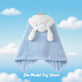 Cute Cartoon Face Office Nap Hooded Blanket