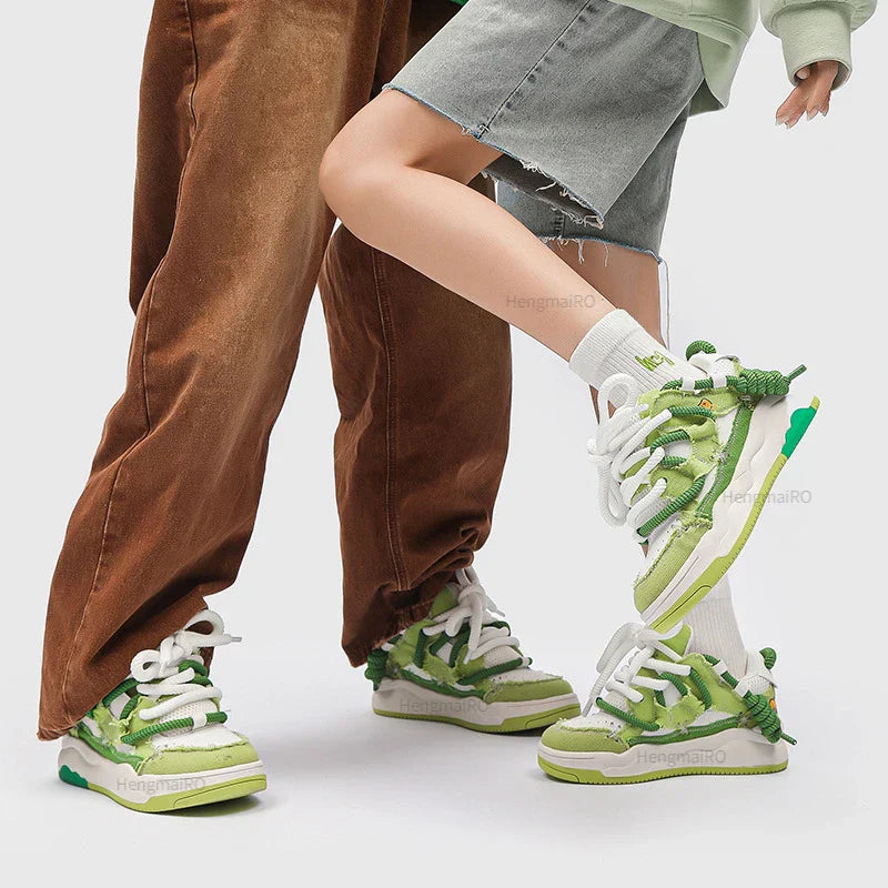 Retro Y2K Skater-Sneaker