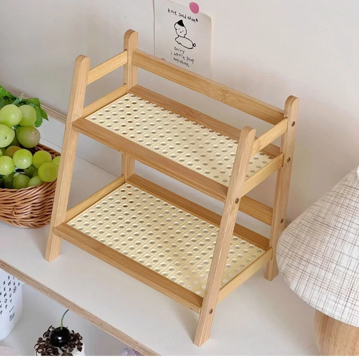 Wooden Vanity Shelf