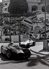 Vintage Cool F1 Monaco Car Posters