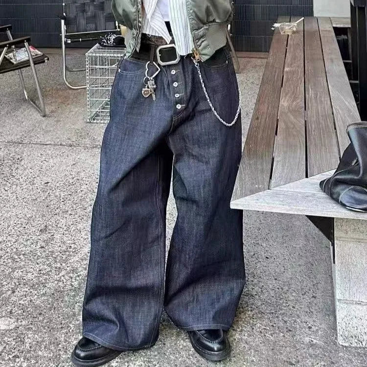 Fancy Street Wide Leg Jeans
