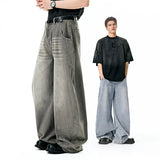 Vintage Washed Baggy Denim Jeans