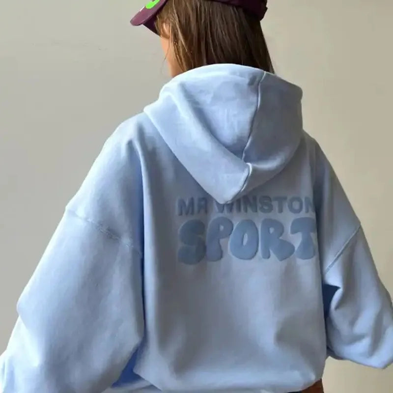 Chamois Leather Oversize Hoodie