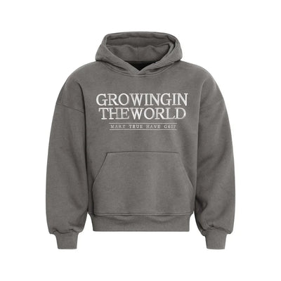 GROWINIG IN THE WORLD Basic Hoodies