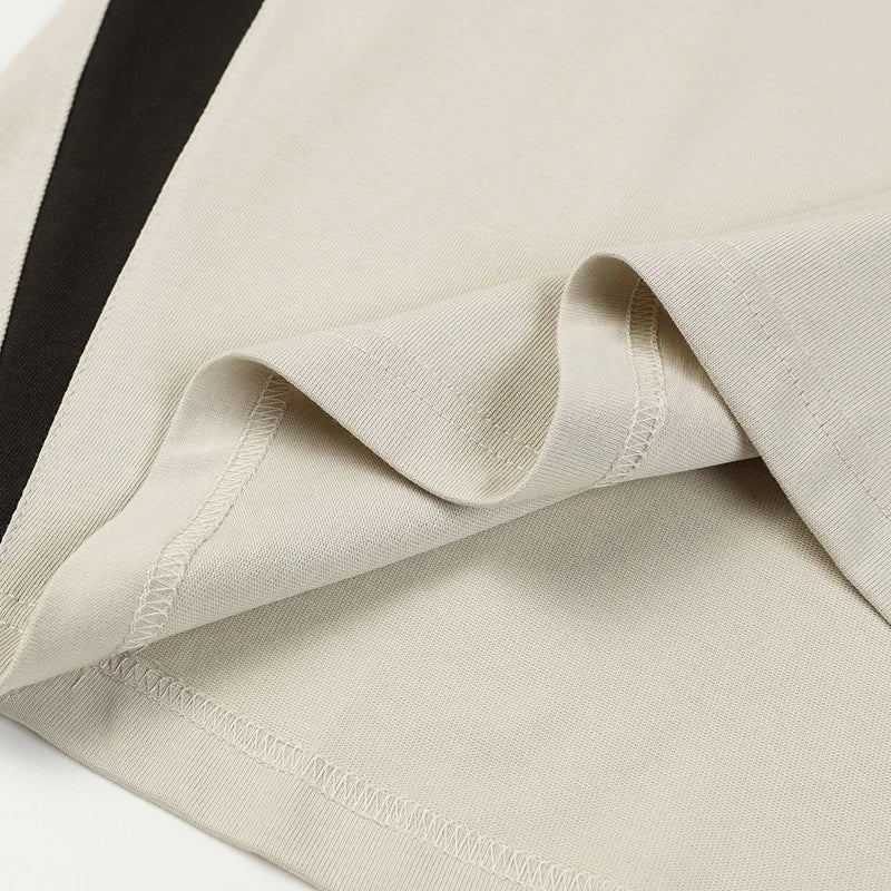 American Sports Splicing T-Shirt