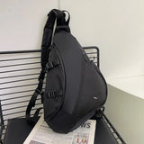 Mochila negra retro informal elegante