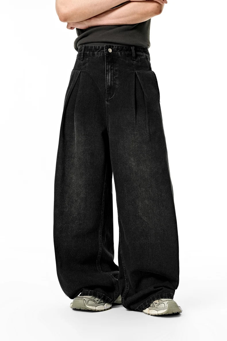 Comfy Vintage Loose Fit Wide Jeans