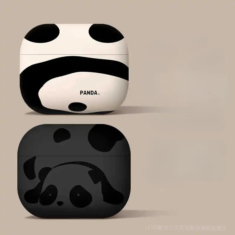Funny Carton Panda Airpods Cases