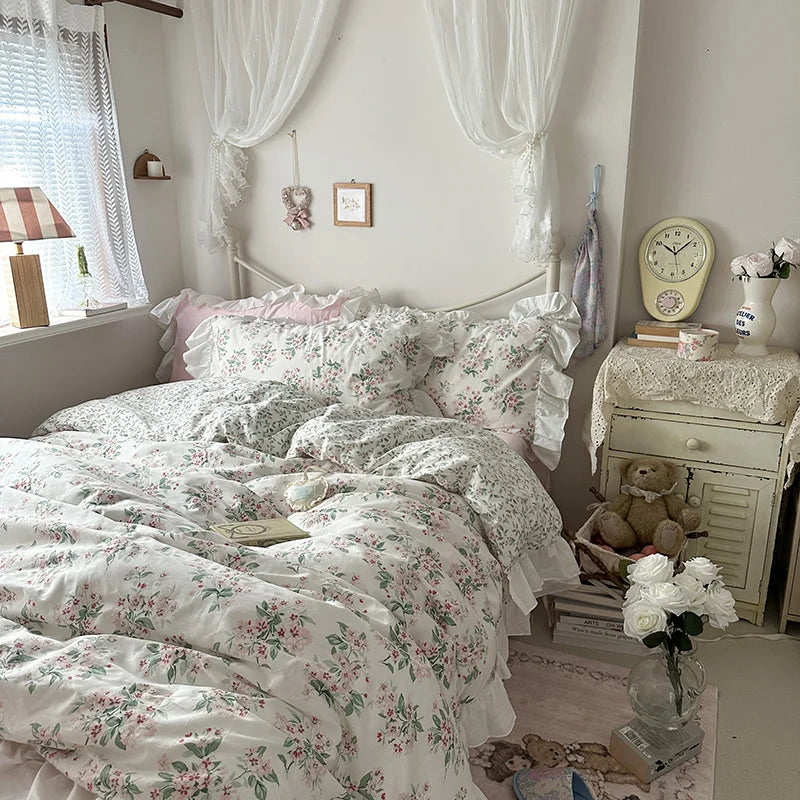 French Princess Style Soft Bedding Set