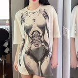 Robotic Girl Printed T-Shirt