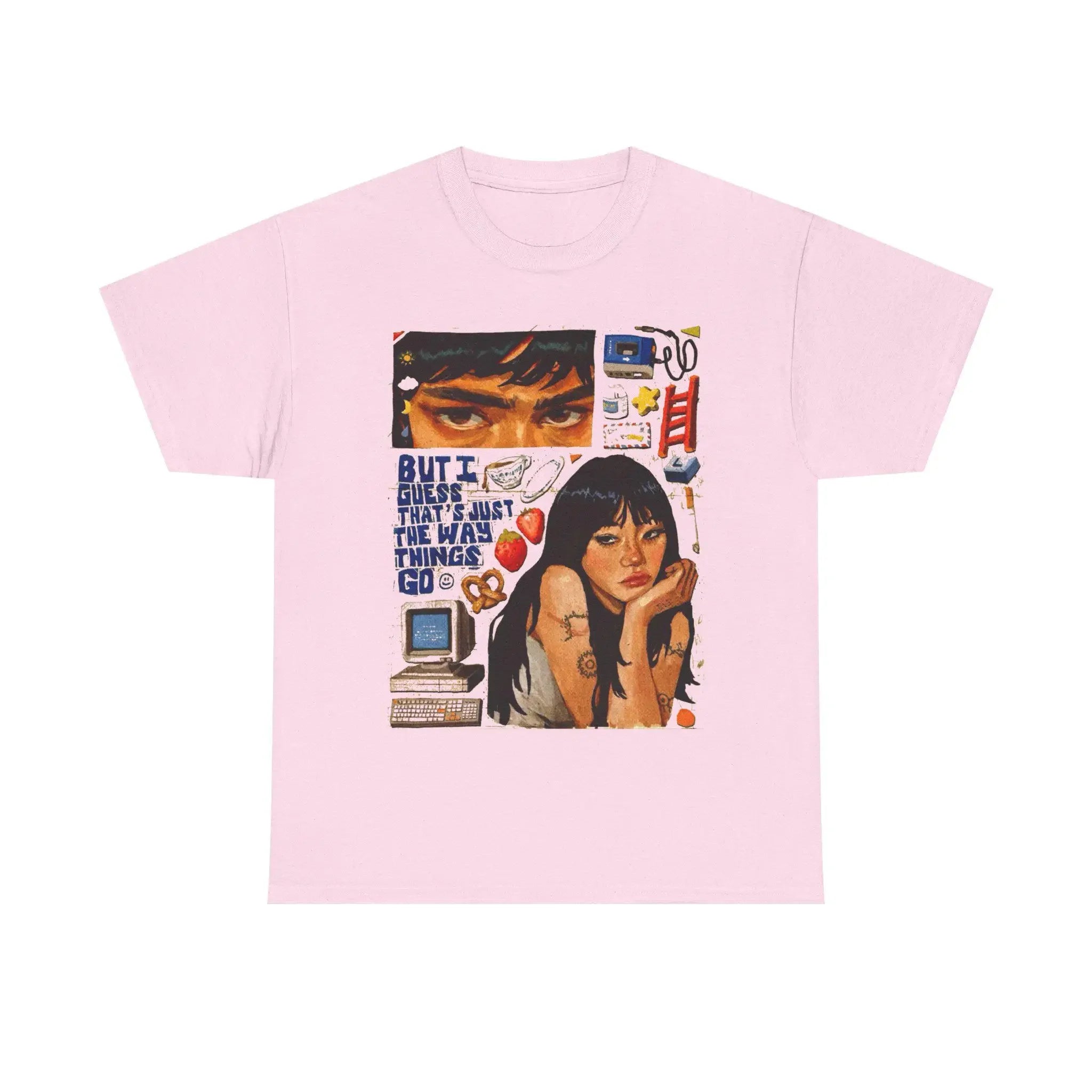 Retro Japanese Anime Girl Indie T-shirt