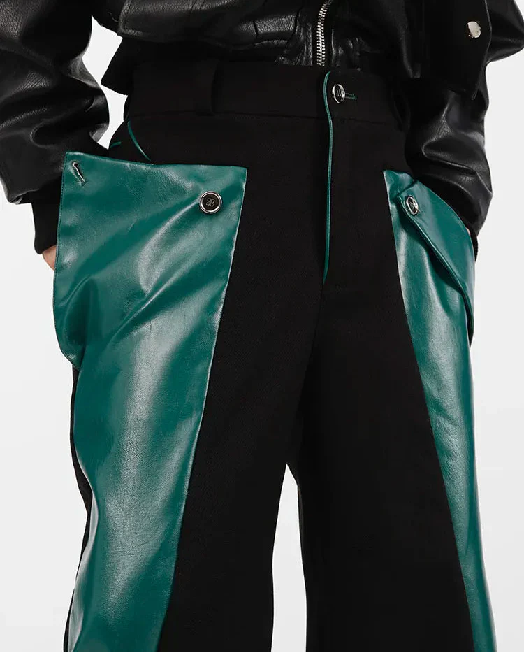 Cyperpunk Loose Patchwork Pants