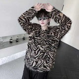 Zebra Stripe Long Sleeve T-Shirt