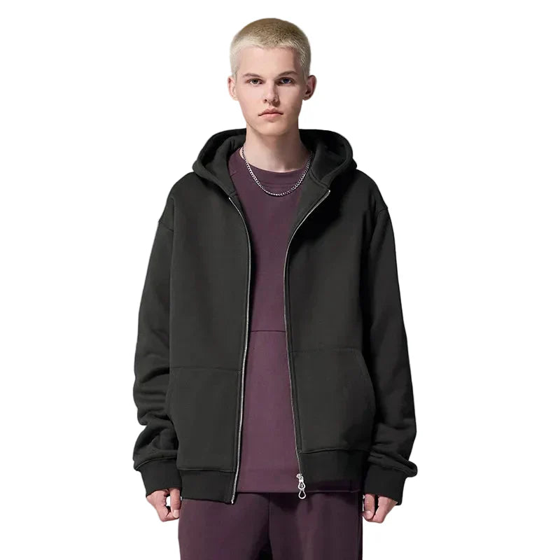 Trendiger Winter-Fleece-Hoodie