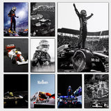 Vintage Cool F1 Monaco Car Posters
