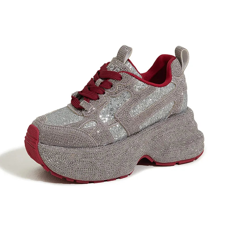 Women's Rhinestone Sneakers