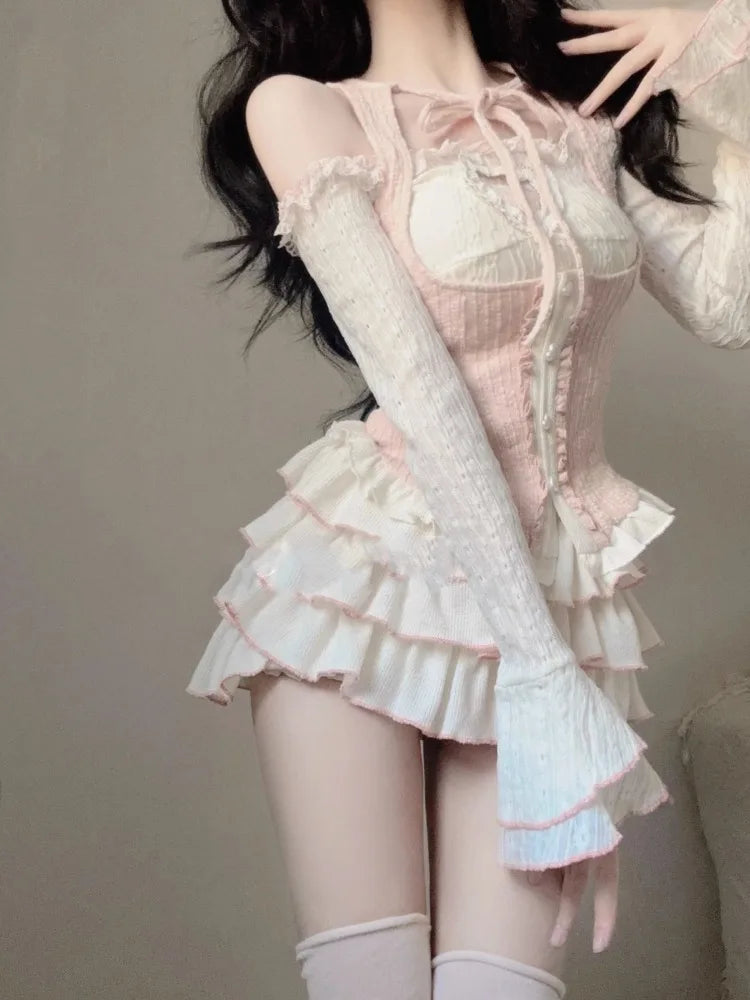 Coquette Core Herz-Set
