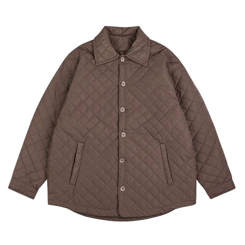 Diamond Vintage Puffer Jacket