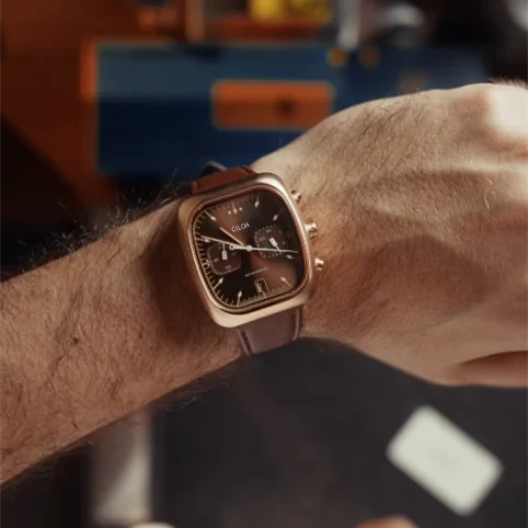 2026 Nuevo reloj cuadrado para hombre, de nicho, lujo ligero, de alta gama, a la moda
