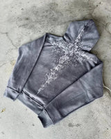 Y2K Flux Tribial Oversized Hoodie