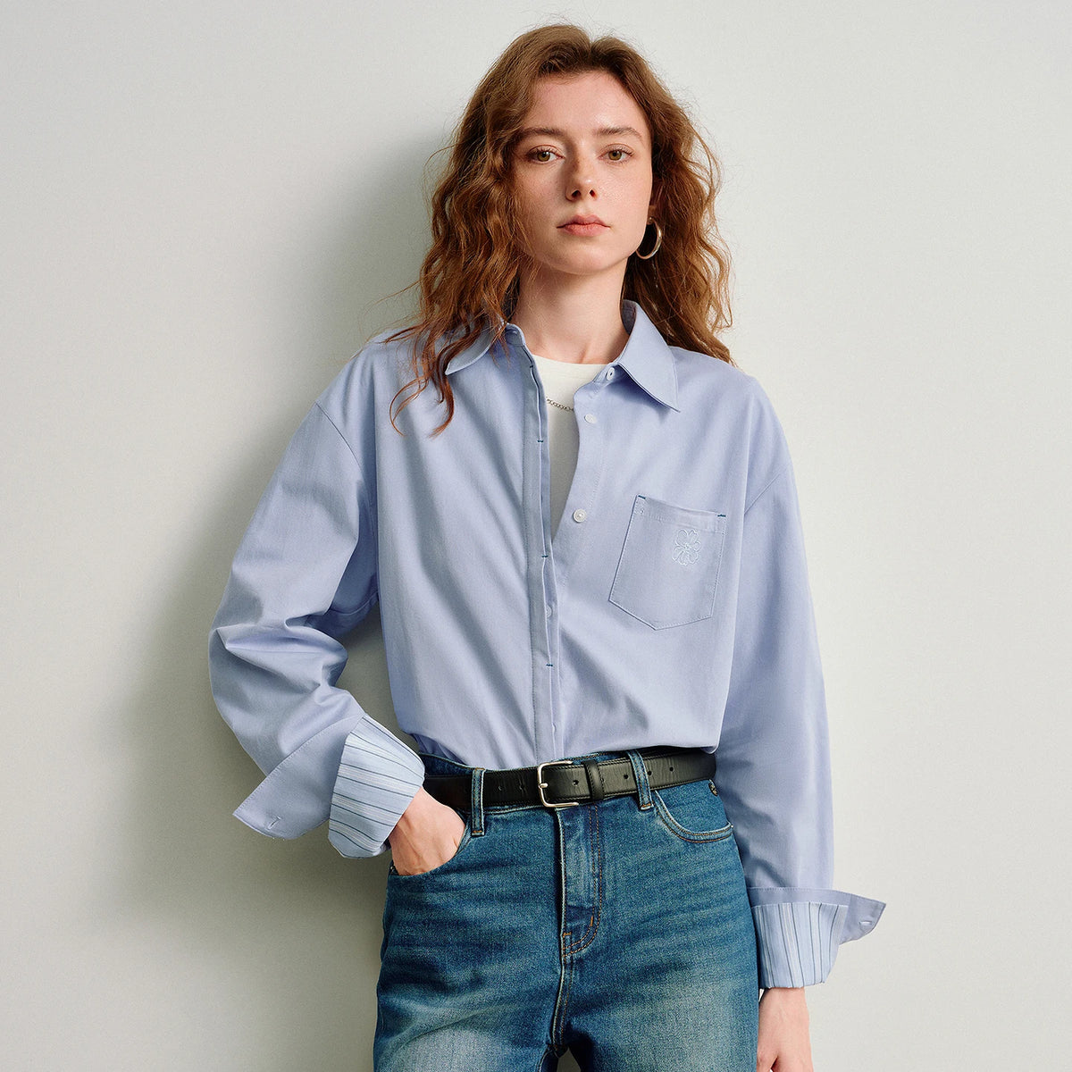 Lazy Soft Flower Shirt