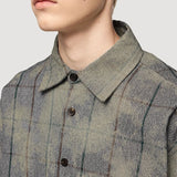 Y2k Plaid Oversized Long-Sleeved Shirt