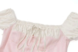 Coquette Core Princess Satin Maxi Dress