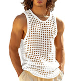 Handmade Mens Crochet Tank Tops
