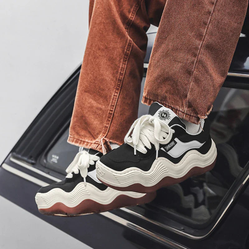 Retro Wave Classic Platform Sneakers