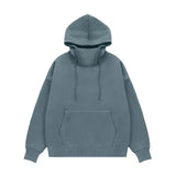 Basic Thick Fleece High Neck Hoodies
