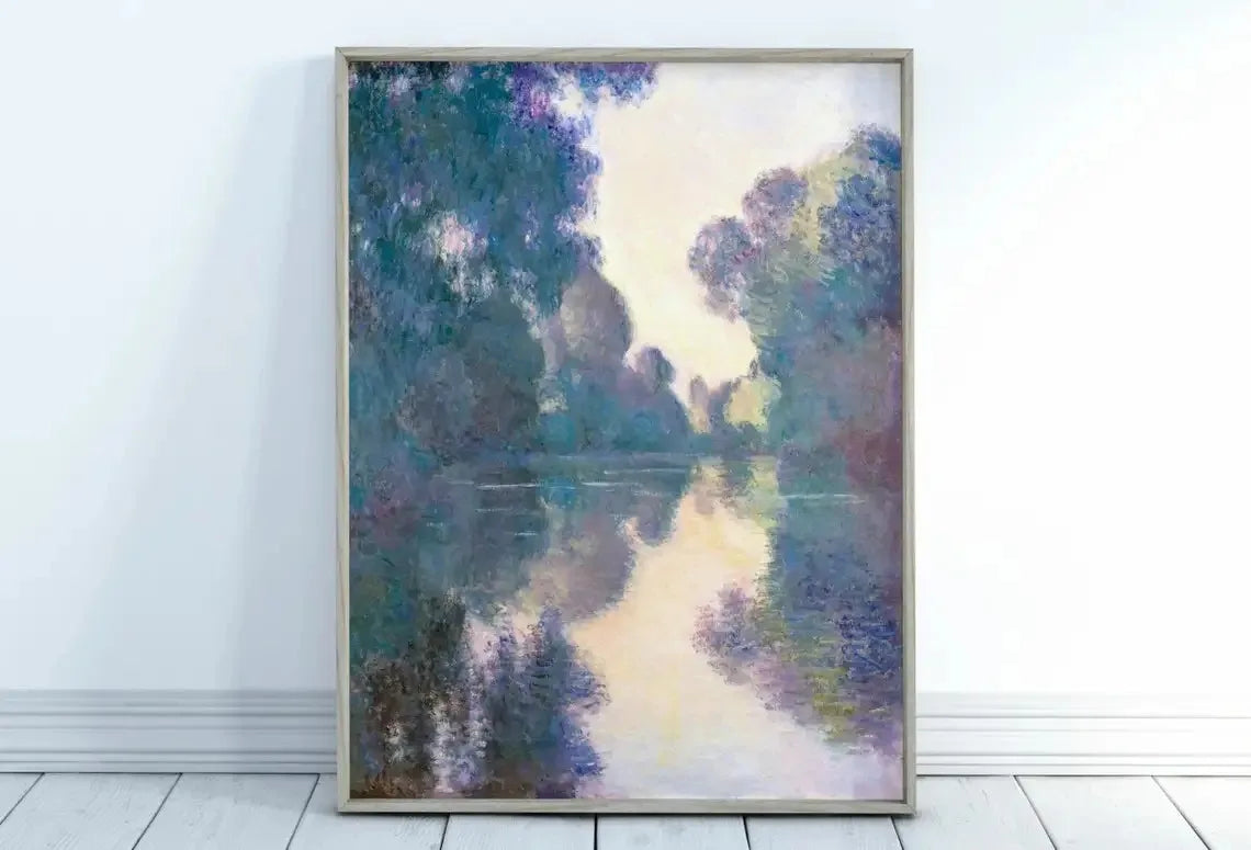 Monet Abstract Landscape Art