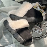 Indoor Fluffy Thick Sole Uggs Slippers